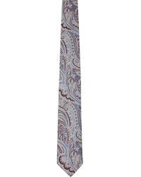 Dries Van Noten - Burgundy Paisley Tie - Lyst