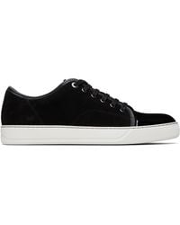 Lanvin - Dbb1 Suede & Patent Leather Sneakers - Lyst