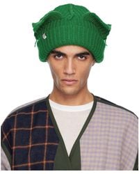 Charles Jeffrey - Mohair Chunky Ears Beanie - Lyst