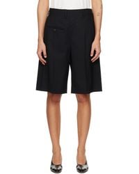 MM6 by Maison Margiela - Wool-Blend Tailored Shorts - Lyst