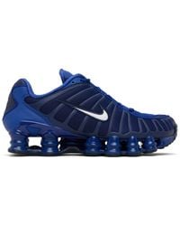 Nike - Baskets Shox Tl Bleues - Lyst