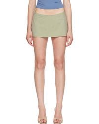 Fruity Booty - Khaki Reef Swim Bloomer Miniskirt - Lyst