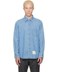 Thom Browne - Denim Armband Shirt - Lyst