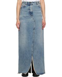 DARKPARK - Emma Denim Maxi Skirt - Lyst