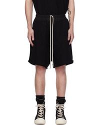 Rick Owens - Porterville Jersey Trucker Cut Off Shorts - Lyst