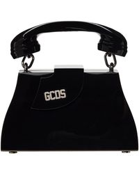 Gcds - Micro sac comma noir à poignée en forme de téléphone - Lyst