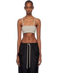 Rick Owens - Off-white Bandeau Tank Top - Lyst