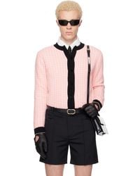 Ernest W. Baker - Check Boucle Cardigan - Lyst
