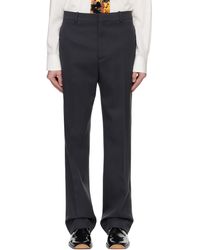 Bottega Veneta - Stretch Wool Tricotine Trousers - Lyst