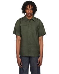 Helmut Lang - グレー エポレット シャツ - Lyst