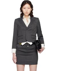 MM6 by Maison Margiela - Tailoring Wool Blazer - Lyst
