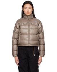 The North Face - Brown 2000 Retro Nuptse Down Jacket - Lyst