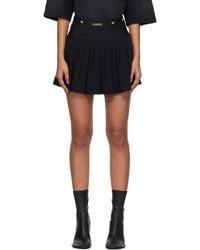 Amiri - Ma Quad Pleated Miniskirt - Lyst