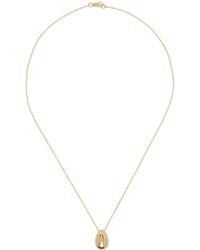 Sophie Buhai Everyday egg Pendant Necklace in White Lyst UK