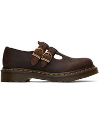 Dr. Martens - Chaussures oxford de style chaussure charles ix 8065 brunes - Lyst