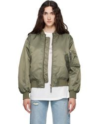 Anine Bing - Khaki Leon Bomber Jacket - Lyst