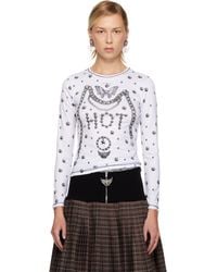 Chopova Lowena - 'Hot' Fitted Jersey T-Shirt - Lyst