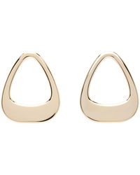 A.P.C. - . Gold Astra Earrings - Lyst