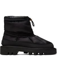 Sacai - Black Padded Boots - Lyst