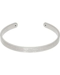 Acne Studios - Logo Cuff Bracelet - Lyst