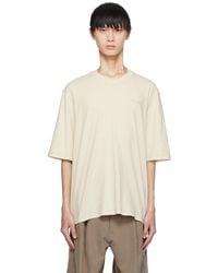Ami Paris - Off-white Fade Out T-shirt - Lyst