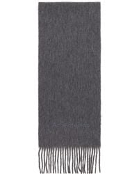 Acne Studios - Wool Logo Scarf - Lyst