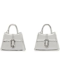 Marc Jacobs - Silver 'the St. Marc' Earrings - Lyst