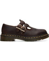 Dr. Martens - 8065 Crazy Horse Leather Mary Jane Loafers - Lyst