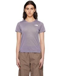 The North Face - Purple Sunriser T-shirt - Lyst