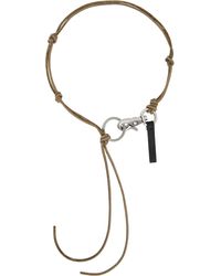 Our Legacy - Collier À Ferrures Ladon - Lyst