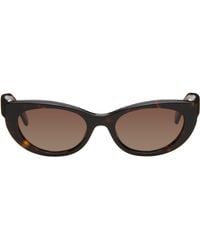 Anine Bing Cannes サングラス ブラウン | Lyst