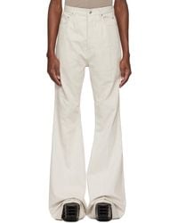 Rick Owens - Off- Hollywood Bolan Bootcut Jeans - Lyst