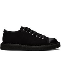 Fred Perry - Black George Cox Edition Canvas Monkey Sneakers - Lyst