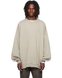 Rick Owens - Tower Hun Crewneck Sweatshirt - Lyst
