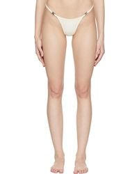 Miaou - Ssense Exclusive Off- Empire Thong - Lyst