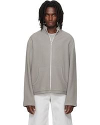 Rier - Fleece Full Zip Track Jacket - Lyst