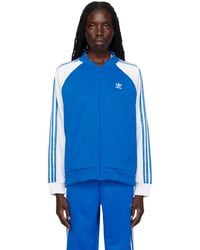 adidas Originals - Blue Adicolor Classics Track Jacket - Lyst