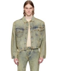 Entire studios - Shrunken Denim Jacket - Lyst