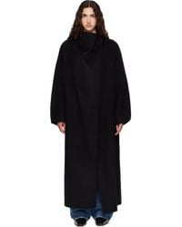 Frankie Shop - Leroy Funnel Neck Wool Coat - Lyst