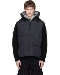 Canada Goose - Hybridge Grove Knit Hoodie Down Jacket - Lyst