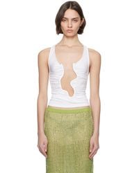 Christopher Esber - Salacia Ruched Tank Top - Lyst