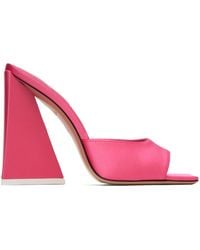 The Attico - Pink Devon Mules - Lyst