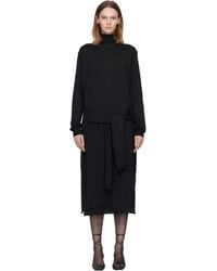 Lemaire - Trompe L'Oeil Midi Dress - Lyst