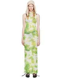 OTTOLINGER - Ssense Exclusive Green Maxi Dress - Lyst