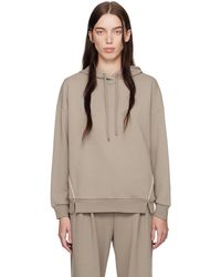 Max Mara - Taupe Flipper Hoodie - Lyst