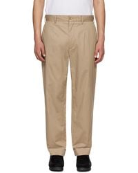 Engineered Garments - Enginee Garments Tan Andover Trousers - Lyst