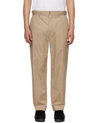 Engineered Garments - Enginee Garments Tan Andover Trousers - Lyst