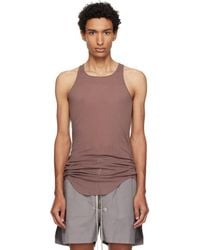Rick Owens - Tower Basic Rib Tank Top - Lyst