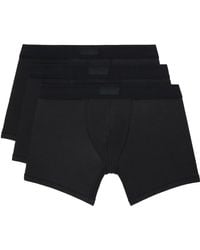 Skims - Three-Pack Cotton 5 Boxer Briefs - Lyst