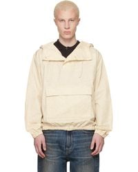 Lacoste - Water-Repellent Printed Jacket - Lyst